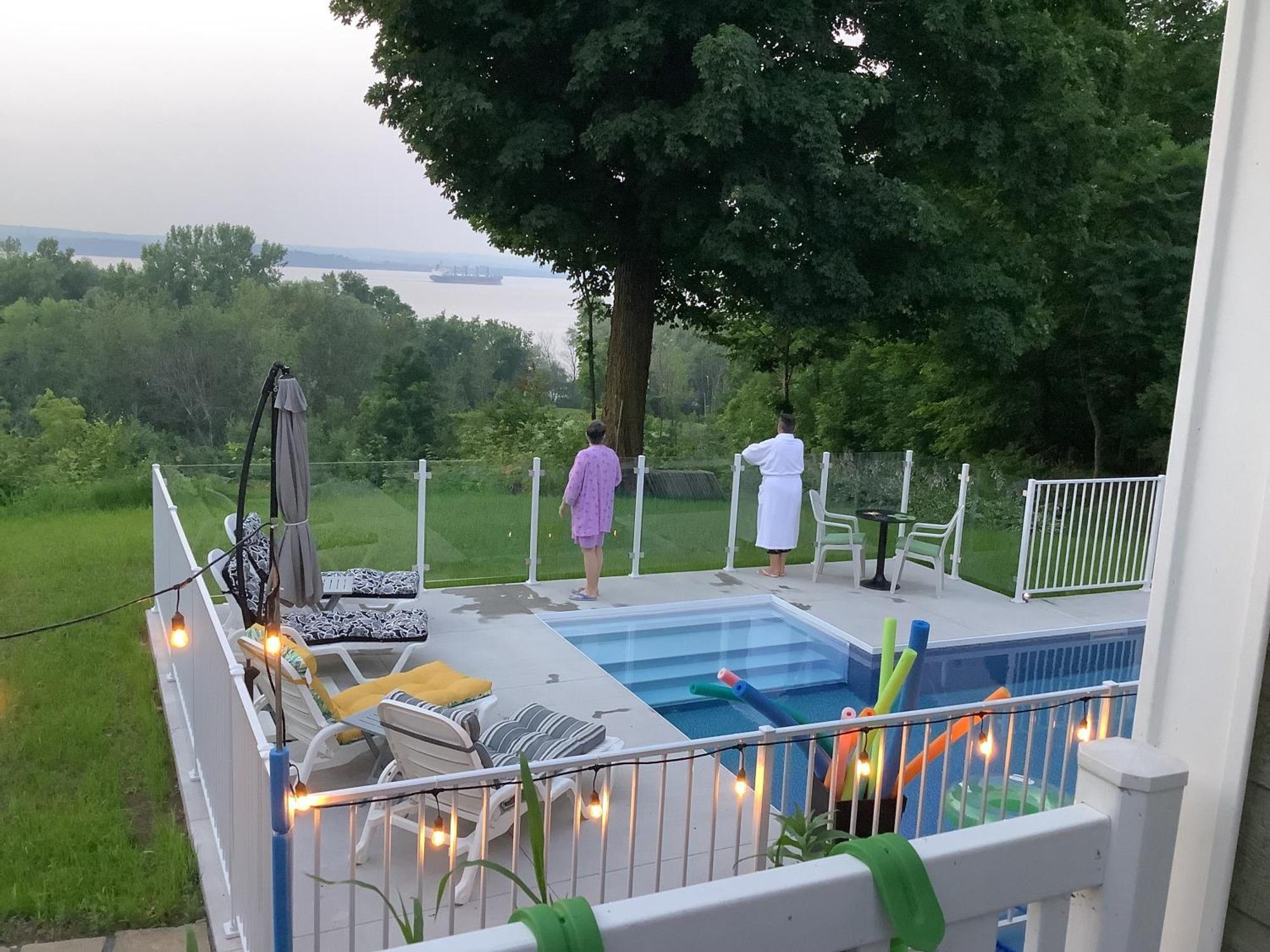 Lotbiniere Les Saisons Du Fleuve Bed & Breakfast エクステリア 写真
